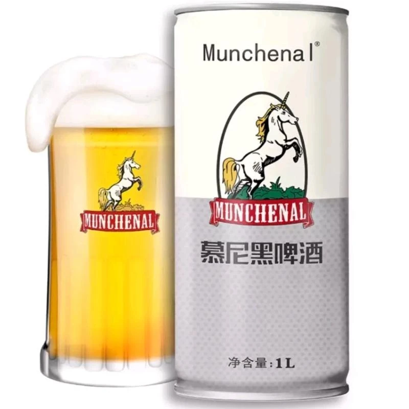 慕尼黑白啤1L*2听啤酒同城送