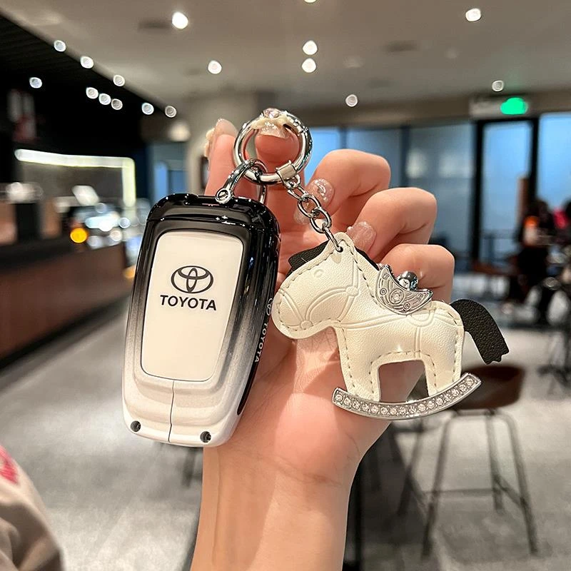 亚洲龙钥匙套改装壳专用扣男女八代凯美瑞高级汽车装饰用品大全23