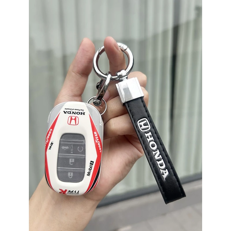 本田钥匙套23款11十一代思域型格缤智新款XRV雅阁CRV晧影车扣壳包