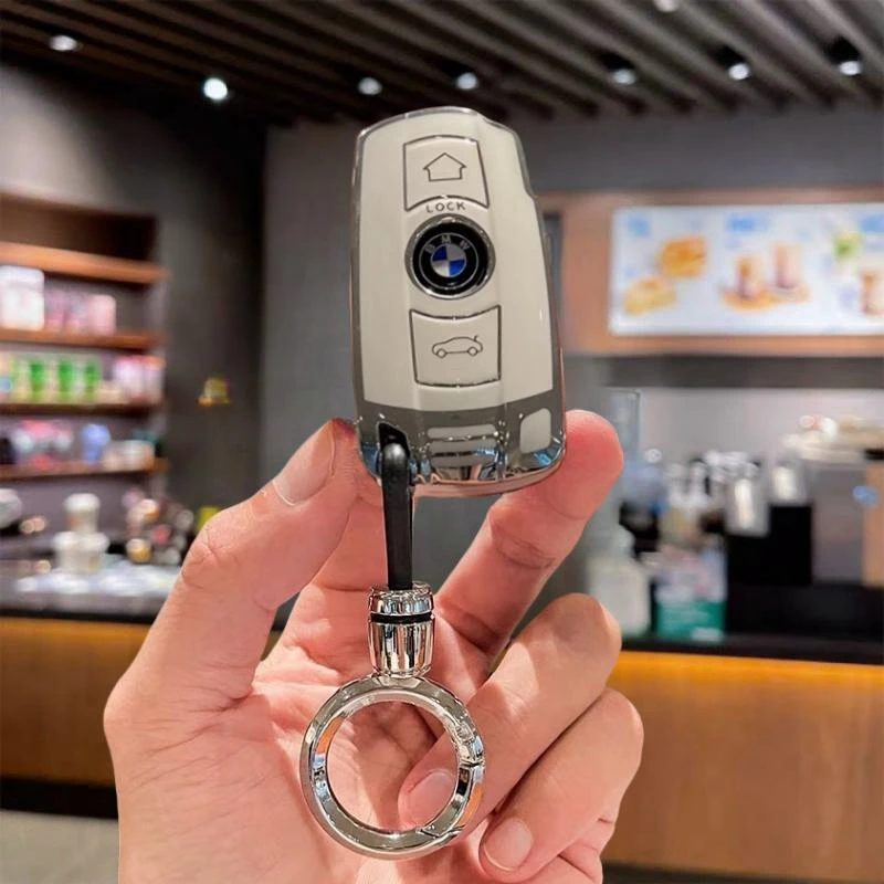 适用老款宝马X5插入式钥匙套X1扣3系320i保护壳5系车钥匙套保护套