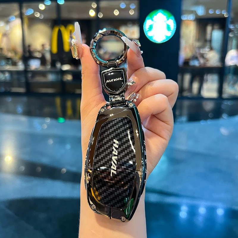 新款哈弗二代大狗钥匙套长城哈佛猛龙神兽枭龙max酷狗枭龙车扣壳