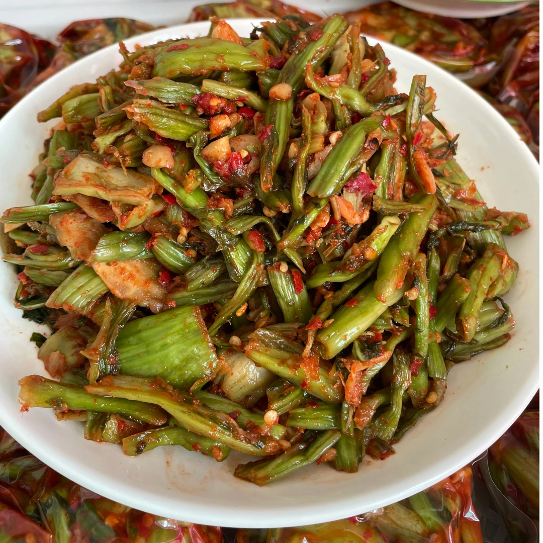 咸辣口味临川菜梗250克零食抚州新鲜芥菜梗 江西特产农家手工美食