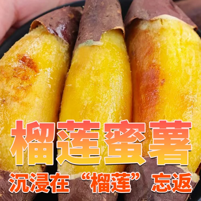 (邮政助农)云南高原榴莲蜜薯名门金石地瓜新鲜老少皆宜甜糯皮薄