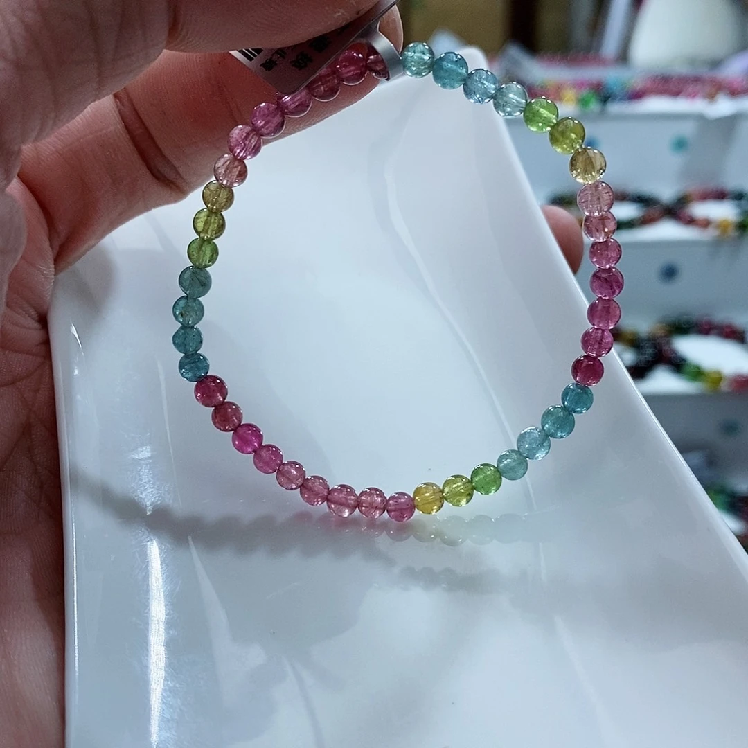碧玺手链未镶嵌手链
