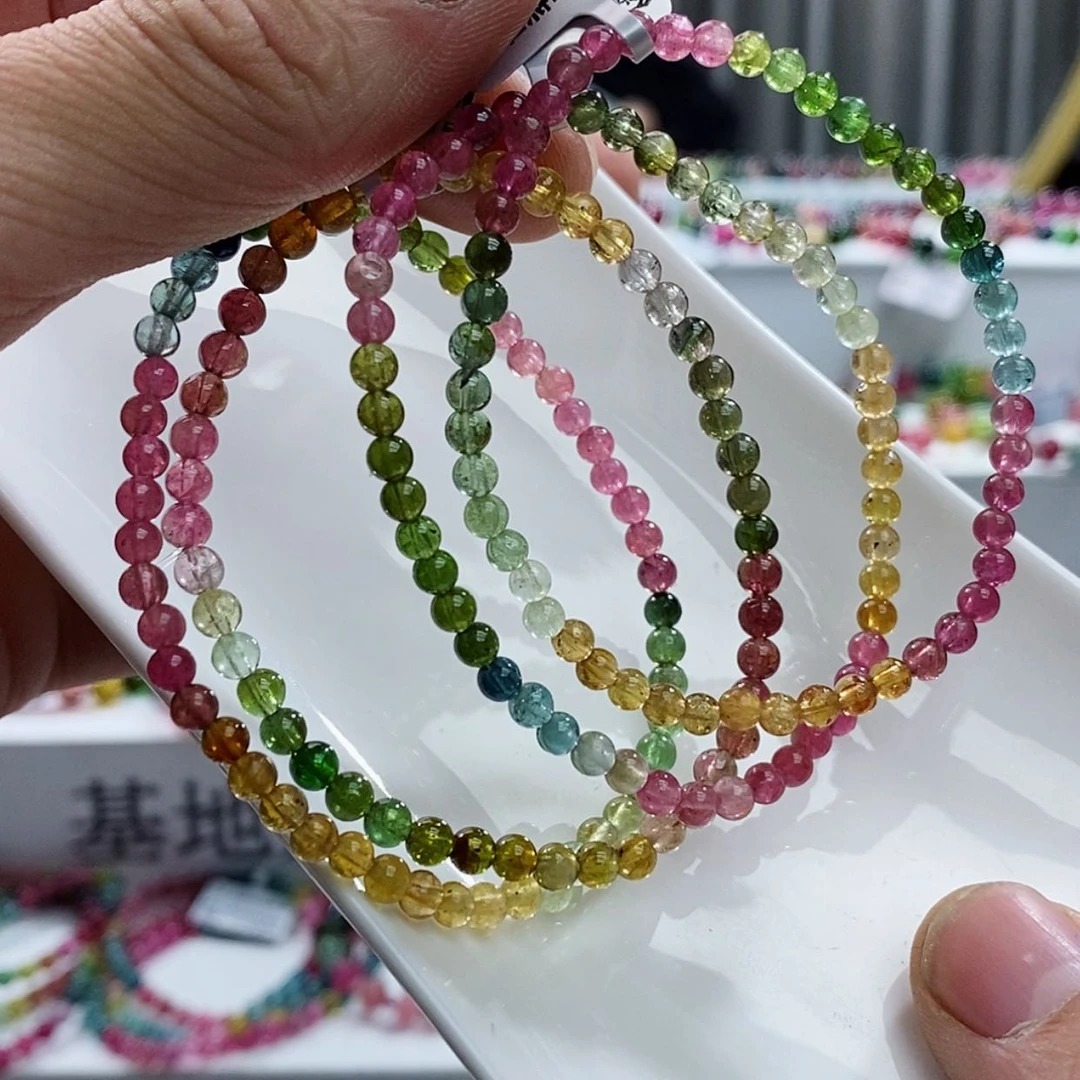 【闪购商品】碧玺手链未镶嵌多样性发一条