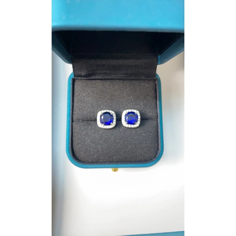 耳饰 【一碧千里 青梅竹马】耳钉 GDJ0848