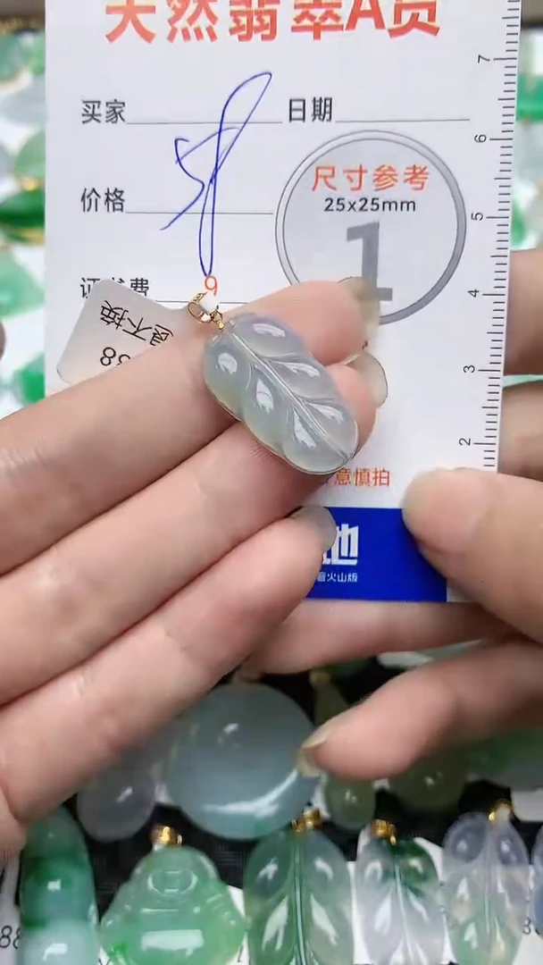 【闪购商品】翡翠颈饰未镶嵌9