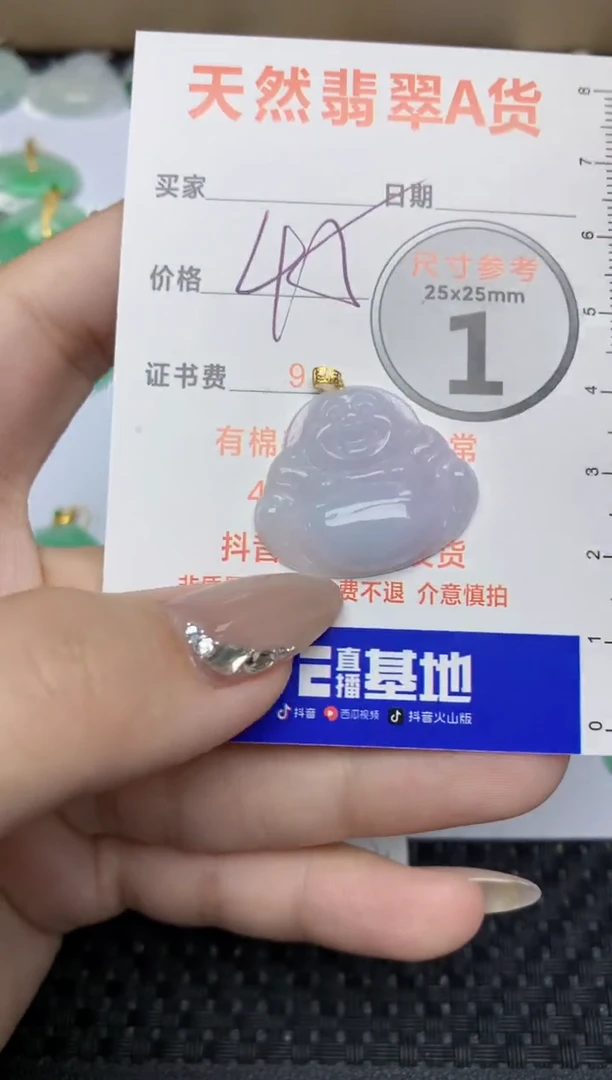 【闪购商品】翡翠颈饰18K金镶嵌173 天然翡翠A货