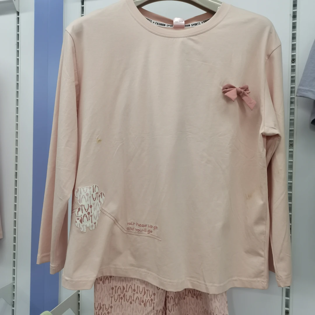 女士拉架棉家居服套装892615