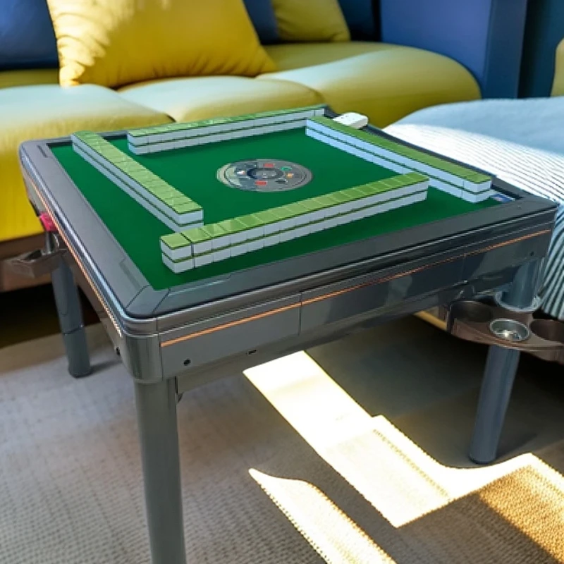 高档静音多功能全自动麻将桌餐桌一体两用方形