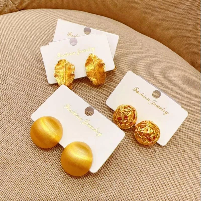 金店同款 时尚大气耳环