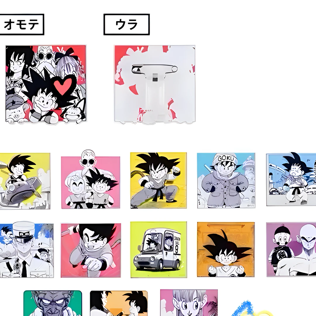 【楊】七龙珠JF2024亚克力原画吧唧第一弹