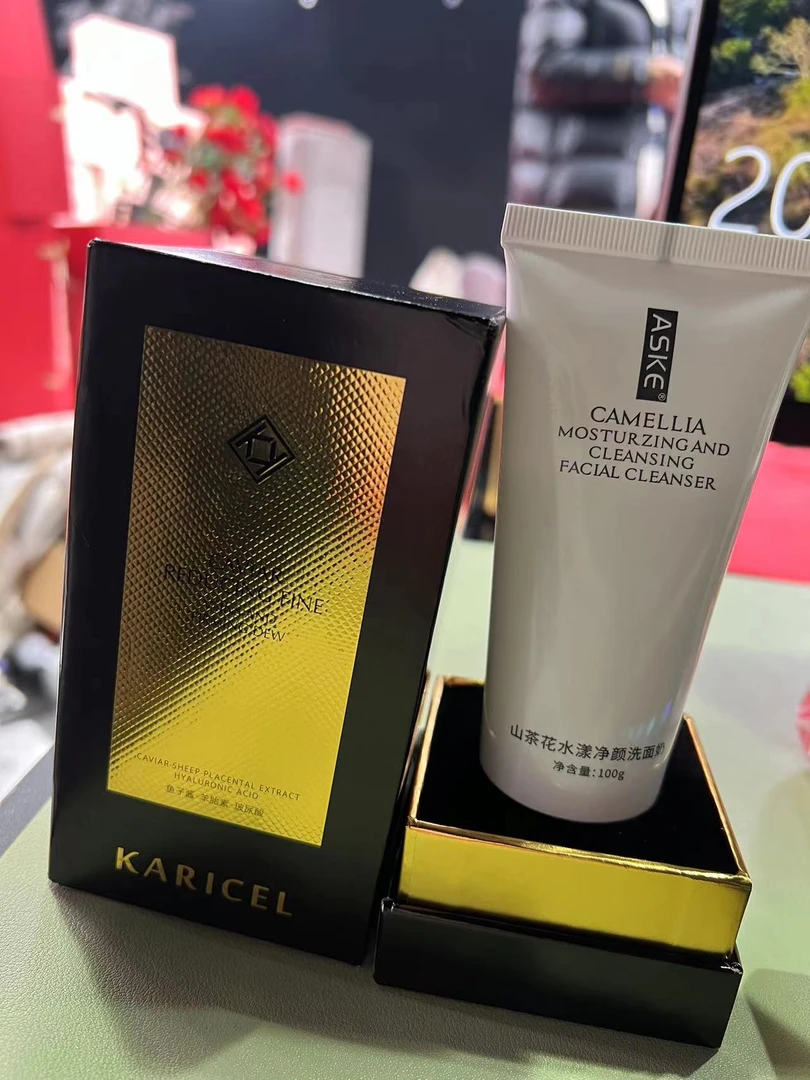 【父母结婚纪念日预热】ASKE山茶花水漾净颜洗面奶深层清洁肌肤