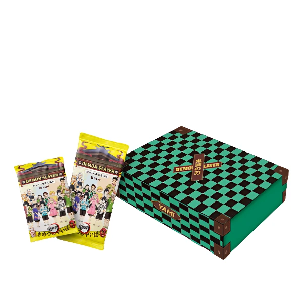 【拆盒】YAMI文创鬼灭之刃第三弹曙光篇国卡二创收藏卡盲盒拆卡