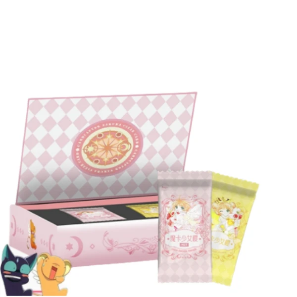 【拆盒】新品百变小樱系列魔卡少女樱收藏卡牌盲盒拆卡