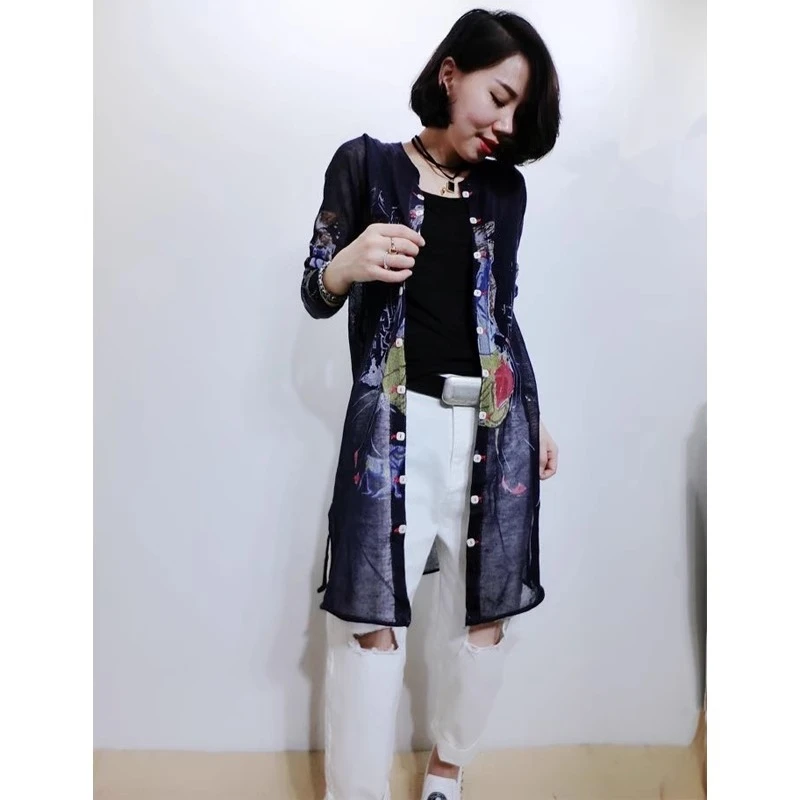 W6A21828 牛仔网红休闲气质时尚薄外套女