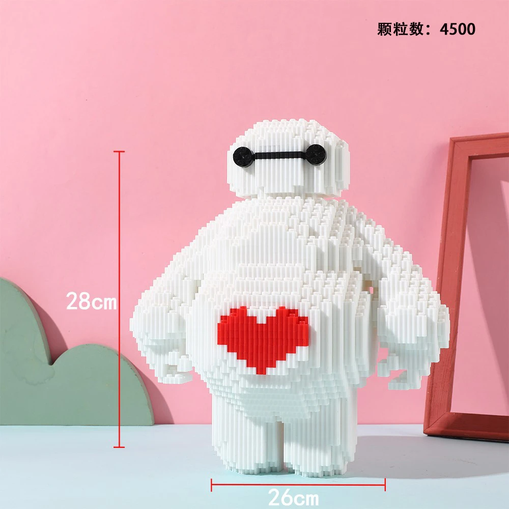 小颗粒积木拼装玩具益智礼物模型静态桌面摆件手工创意儿童6727