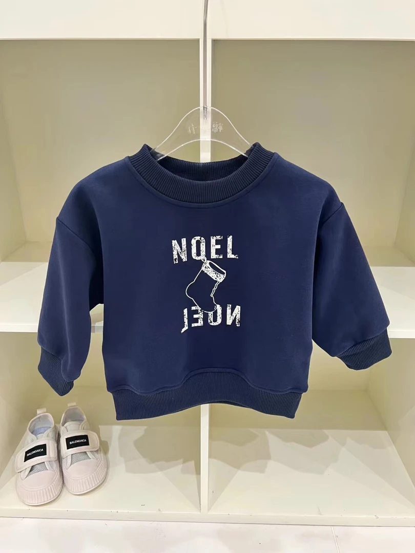 【韩系】靴子印花字母卫衣00179