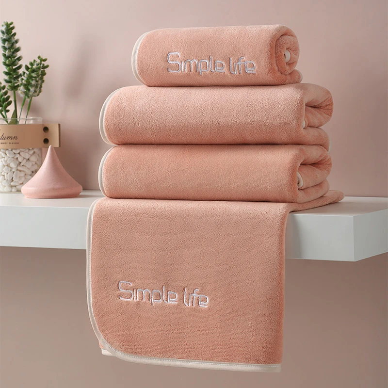 1条竹之锦 洗脸速干成人吸水 细纤维干发毛巾面巾35*75cm大号学生