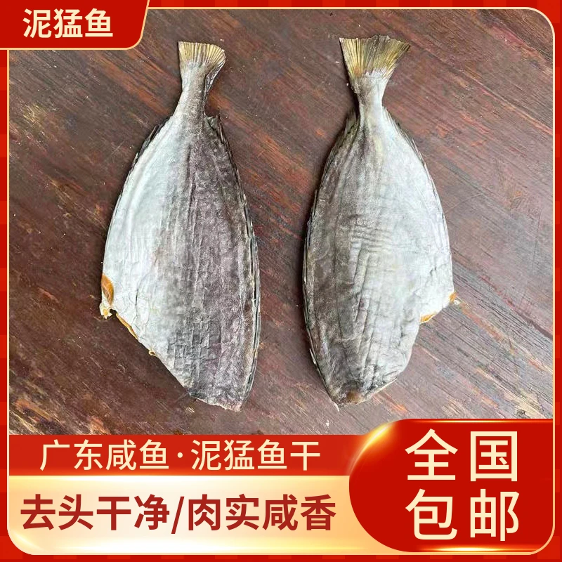 广东特产【泥猛鱼干】 渔民自晒咸鱼干 去内脏去头海味干货好吃清蒸