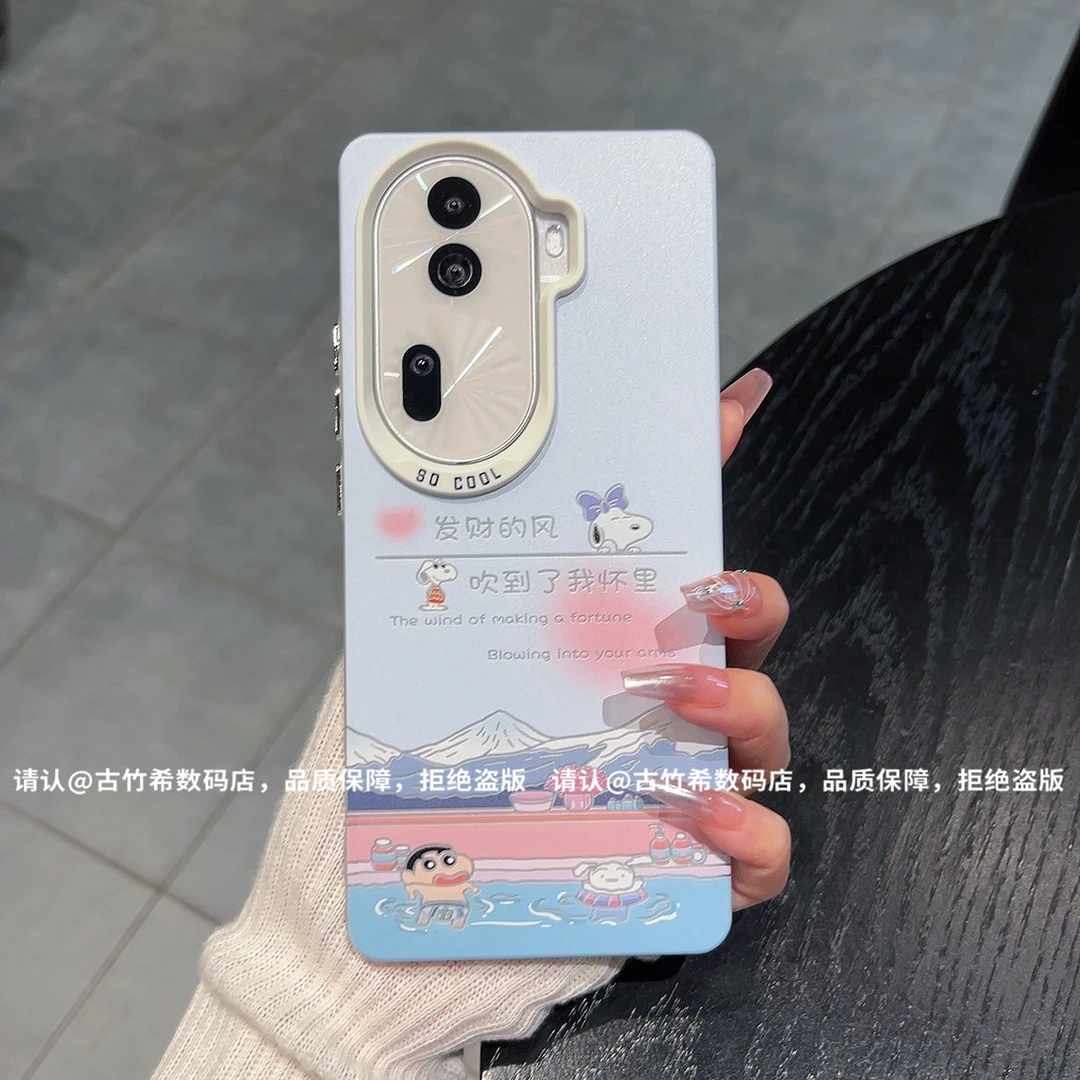 （OPPOReno11系列）磨砂彩银适用OPPOReno11/OPPOReno11Pro/F手机壳