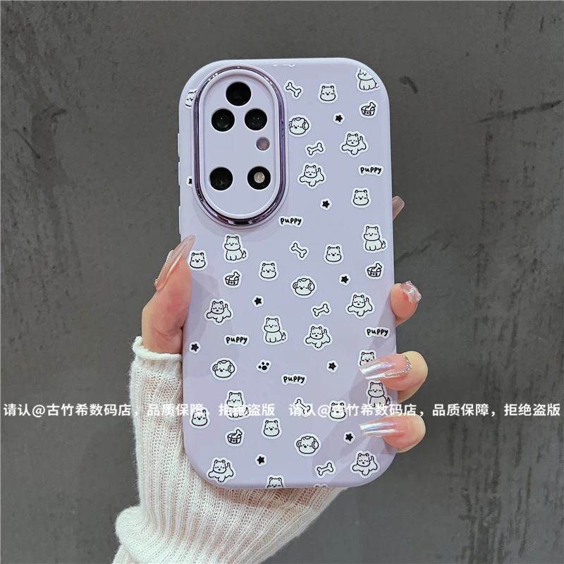 (华为P50系列)金属小胖妹适用华为P50/华为P50E/华为P50Pro手机壳