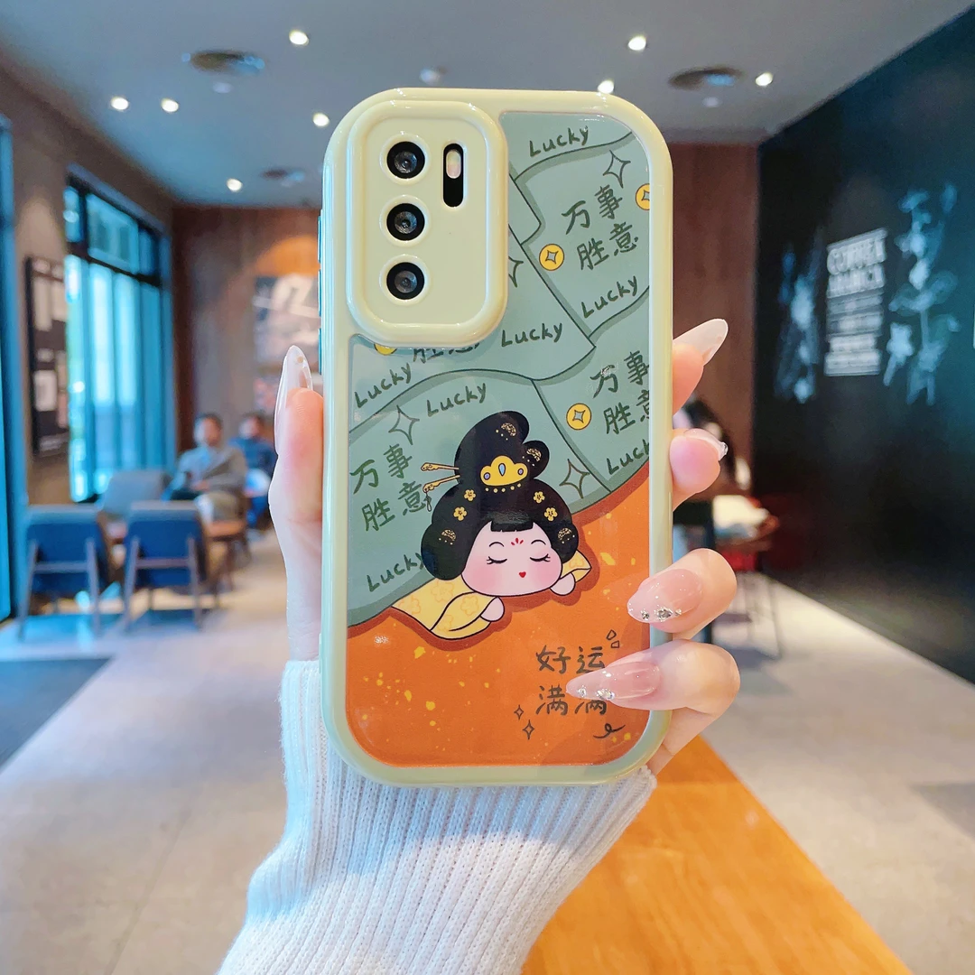 （华为P40系列）奶油壳适用华为P40/P40Pro/P40Lite5G版手机壳防摔