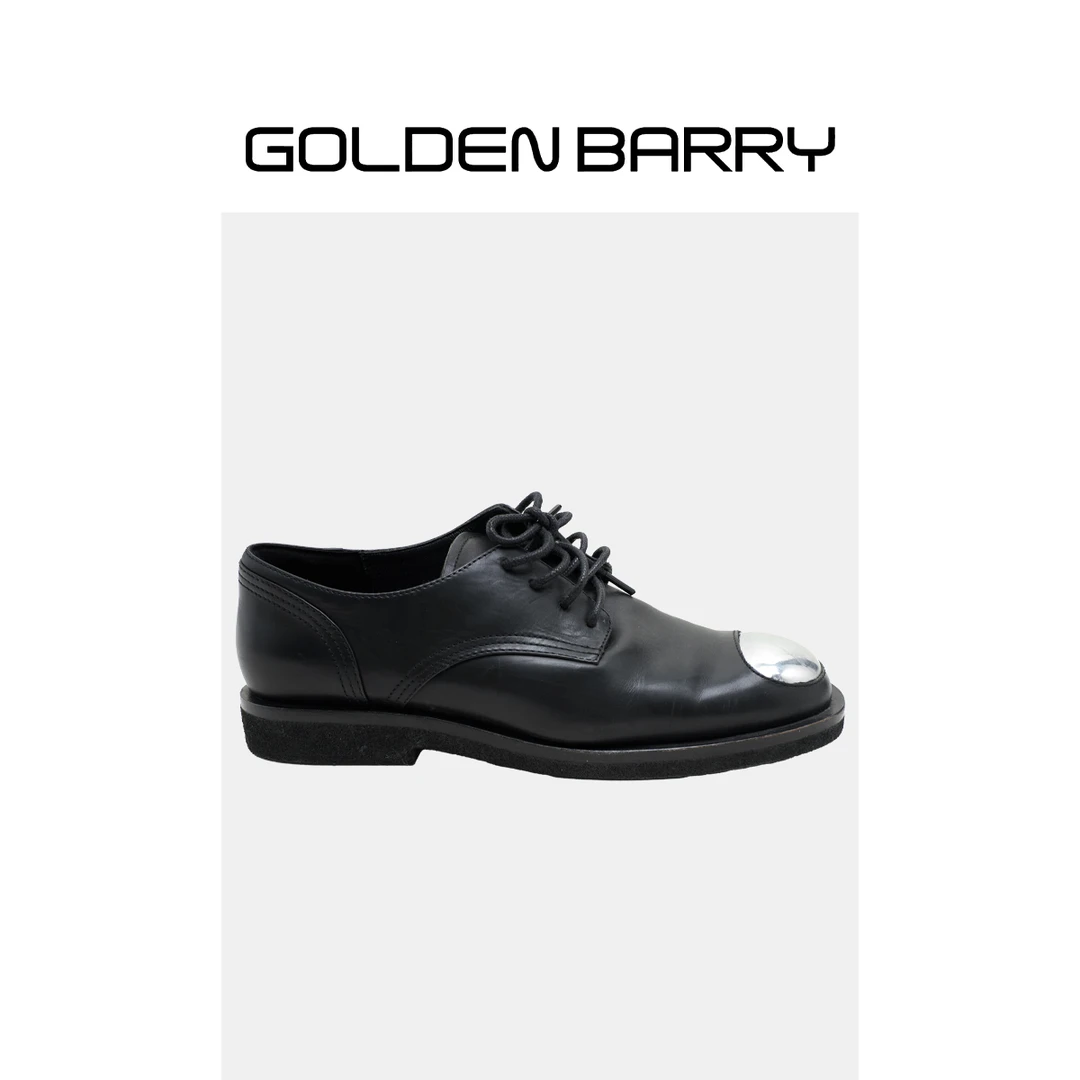GOLDENBARRY|646002洋气时尚百搭休闲舒适经典单鞋经典圆头厚底