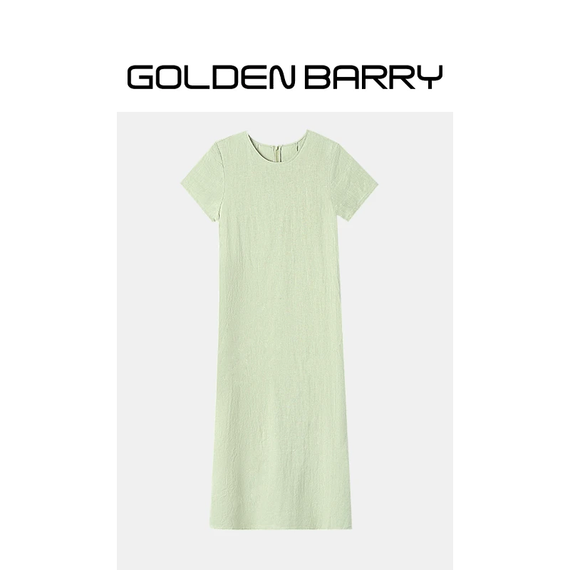 GOLDENBARRY|301259天然亚麻连衣裙
