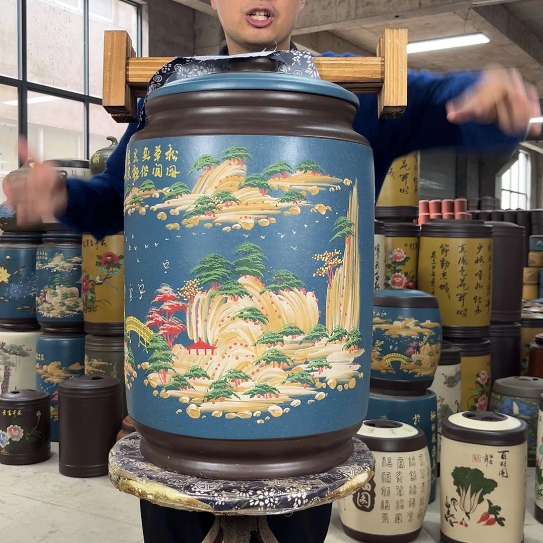 紫砂茶叶罐茶叶罐