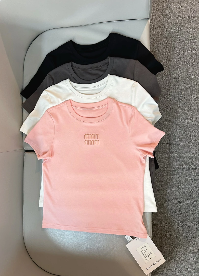YIYI Studios【MM】2025新品 简约百搭基础款T恤