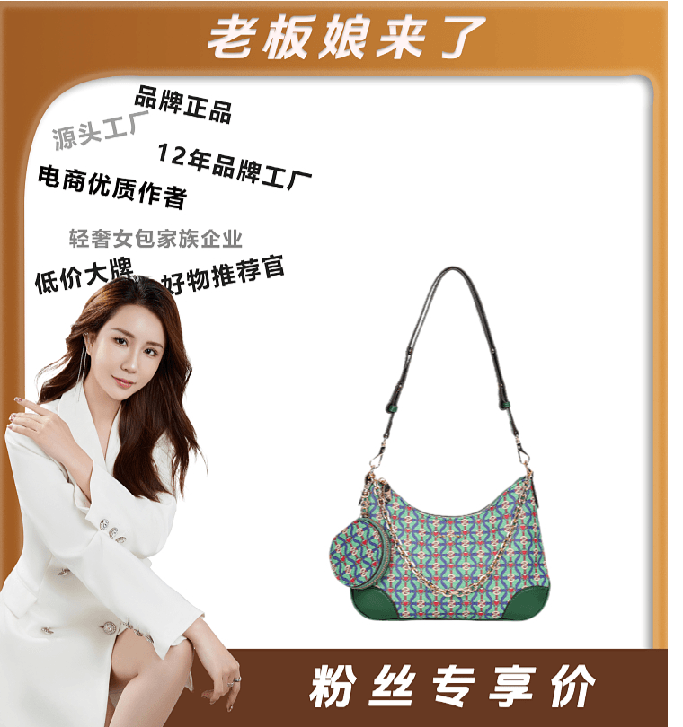 【老板娘专属】轻奢百搭时尚手提单肩女士包包3538