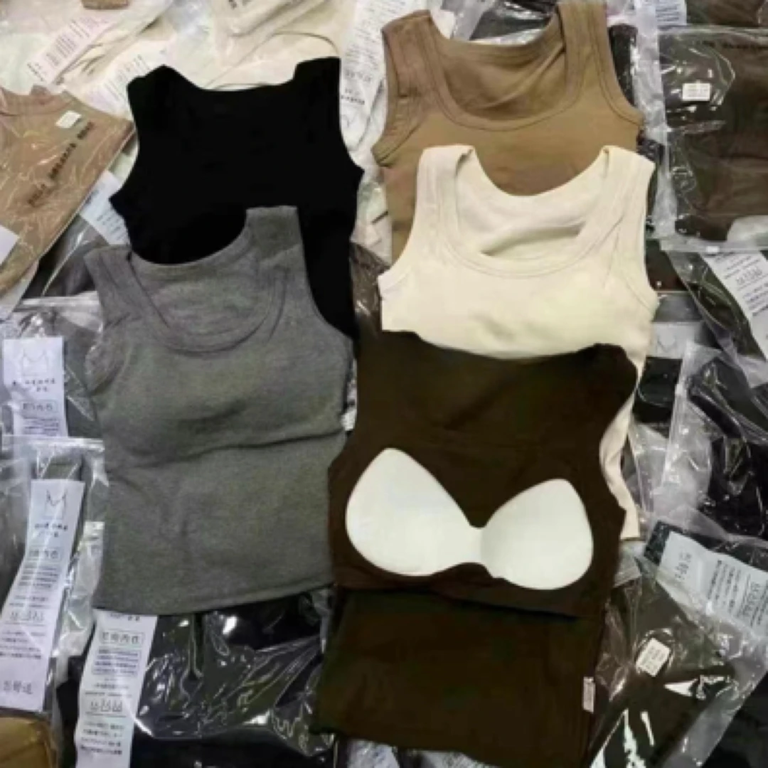 【公主屋】修身带乳胶胸垫背心90826