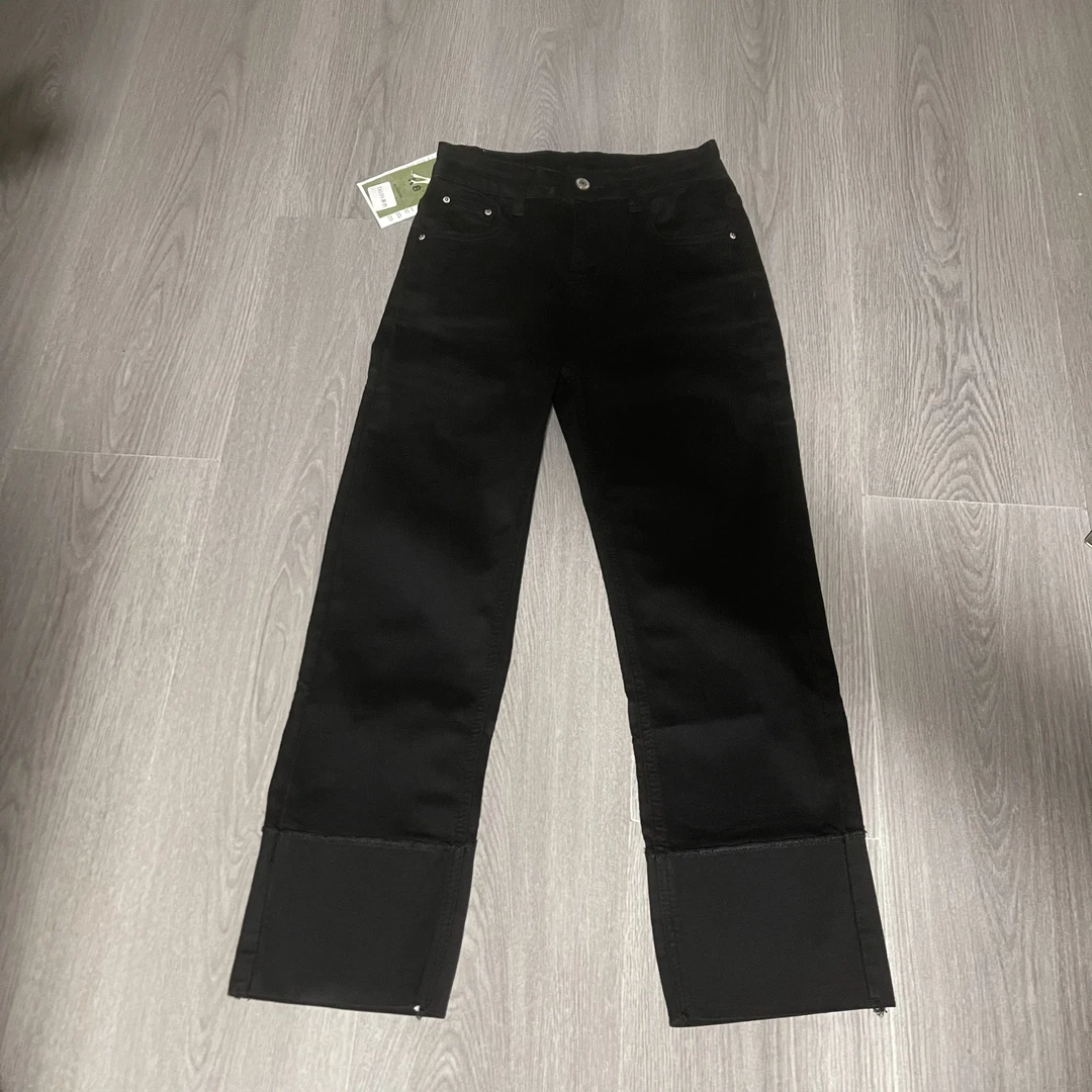 【公主屋】卡D直筒烟管裤8109