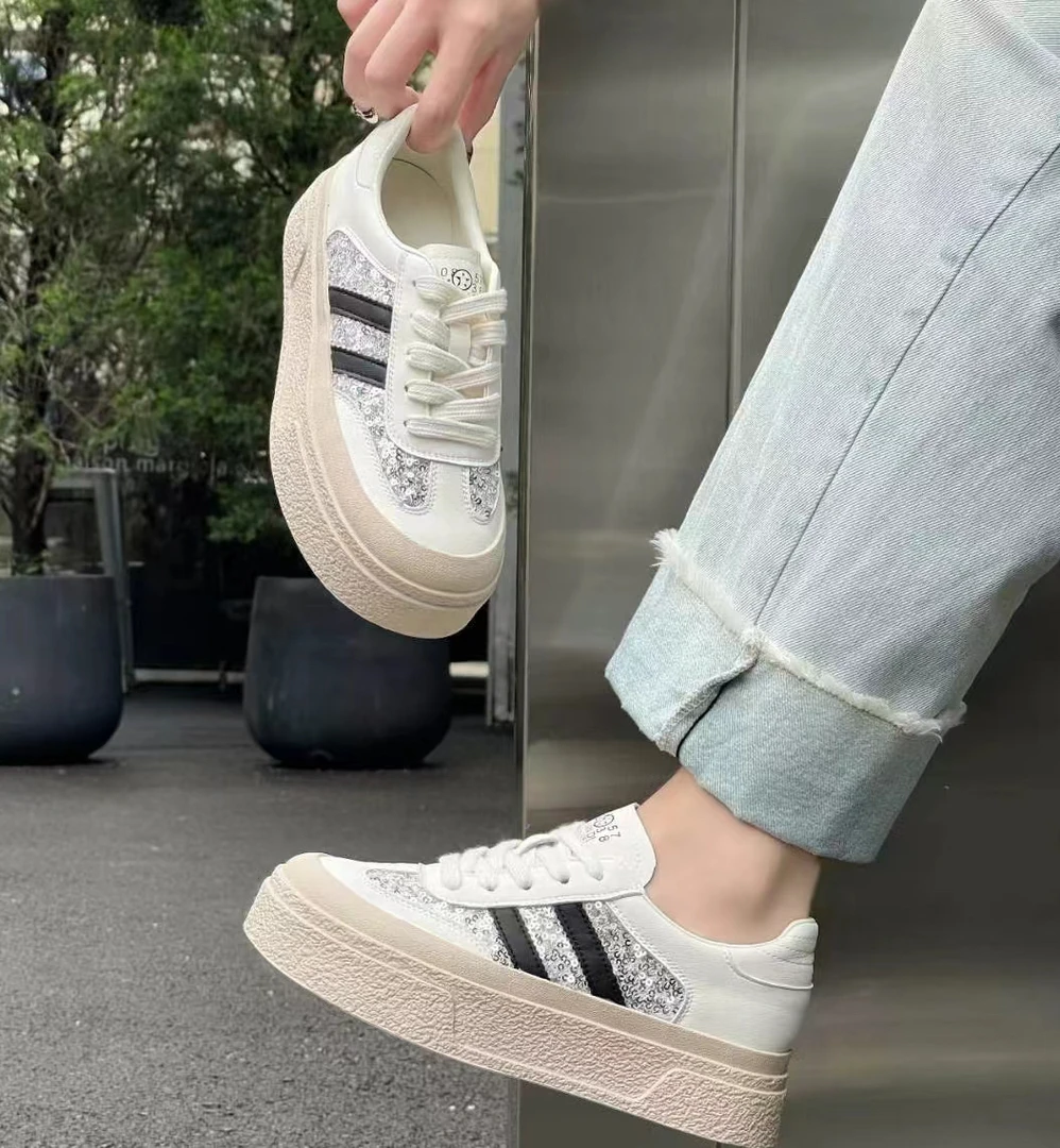 【公主屋】真皮亮片休闲鞋211-20