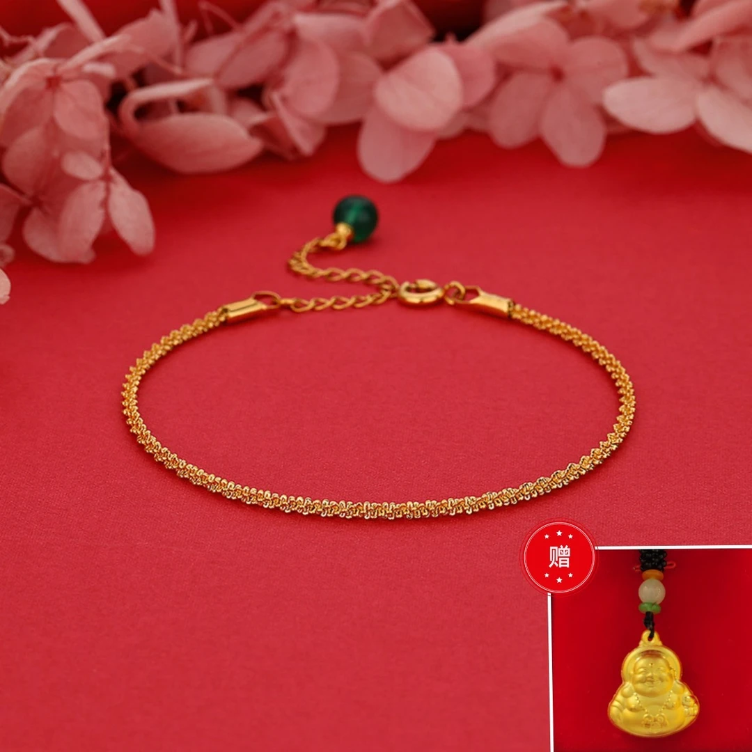 【杰哥专享】2024年直播间爆款推荐产品和田玉雪花手链@fo