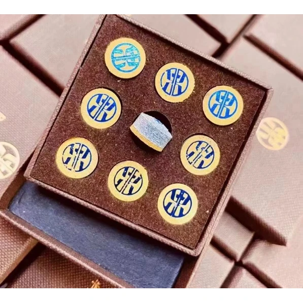 半界皮头星辰旗下11mm m和h硬度 中式台球斯诺克台球斩