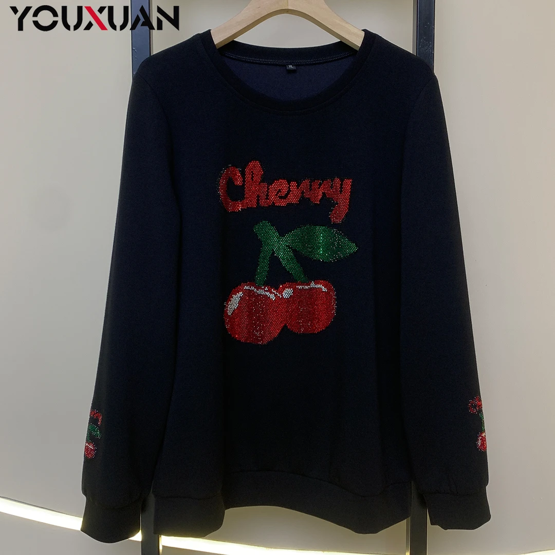 【初秋】2023秋冬百搭韩版上衣时尚休闲宽松长袖圆领女士卫衣39130