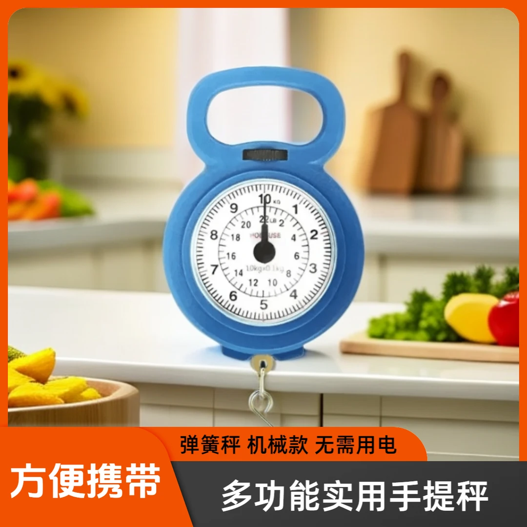便携式手提秤多功能家用小型手拎手提称小秤口袋秤弹簧秤挂钩