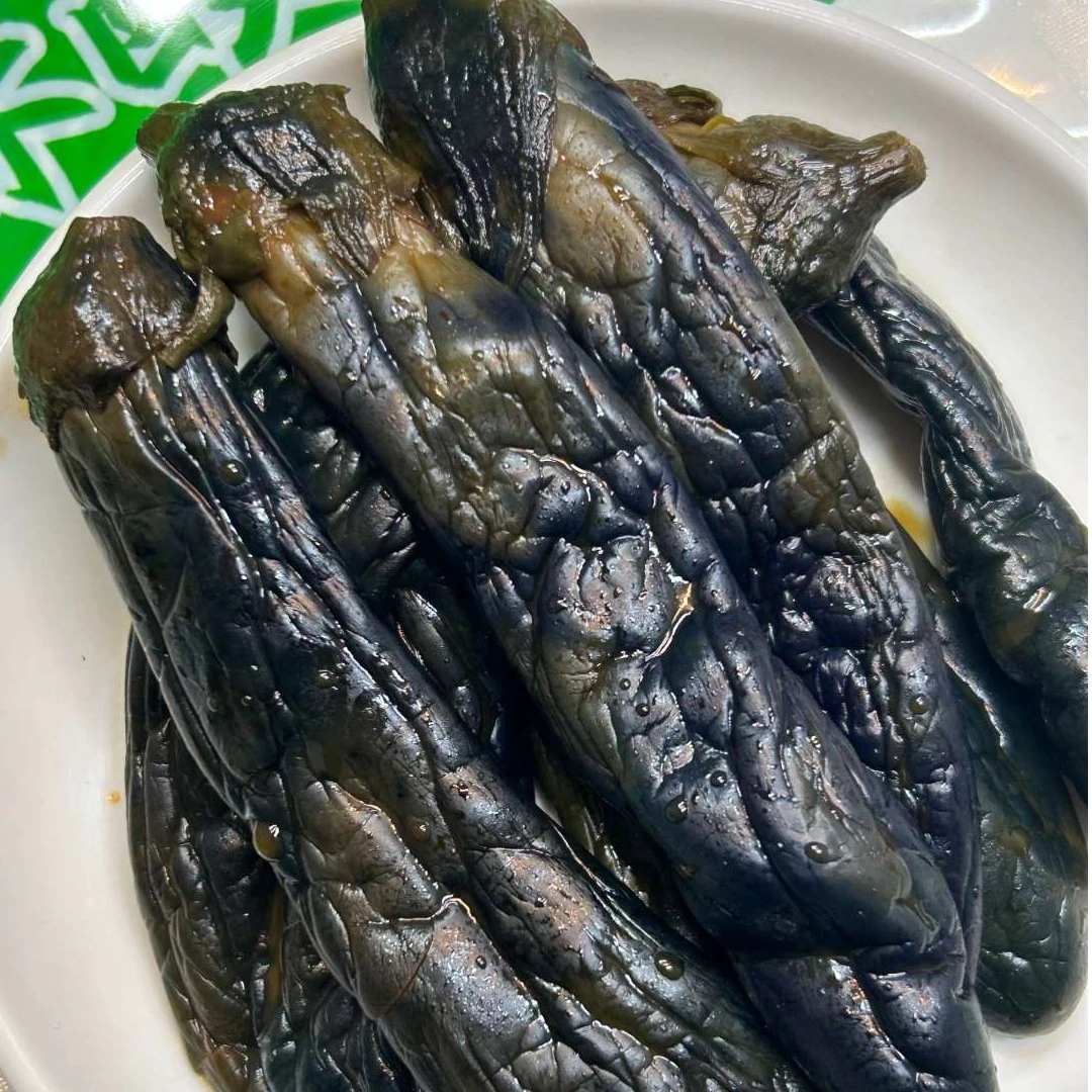 小茄子咸菜传统风味大缸泡菜微酸微辣东北