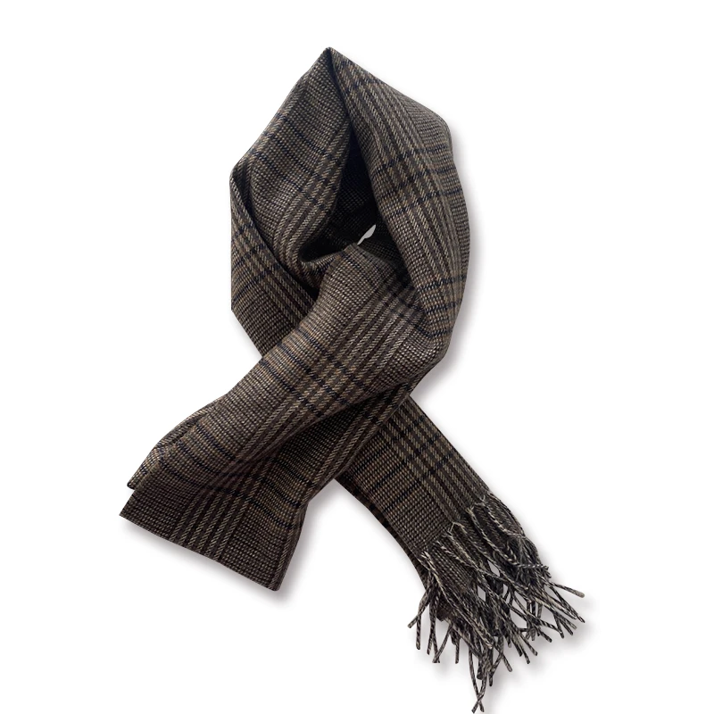 JU 男女同款围巾100%羊毛苏格兰花格围巾30X200cm AFW079F-ML