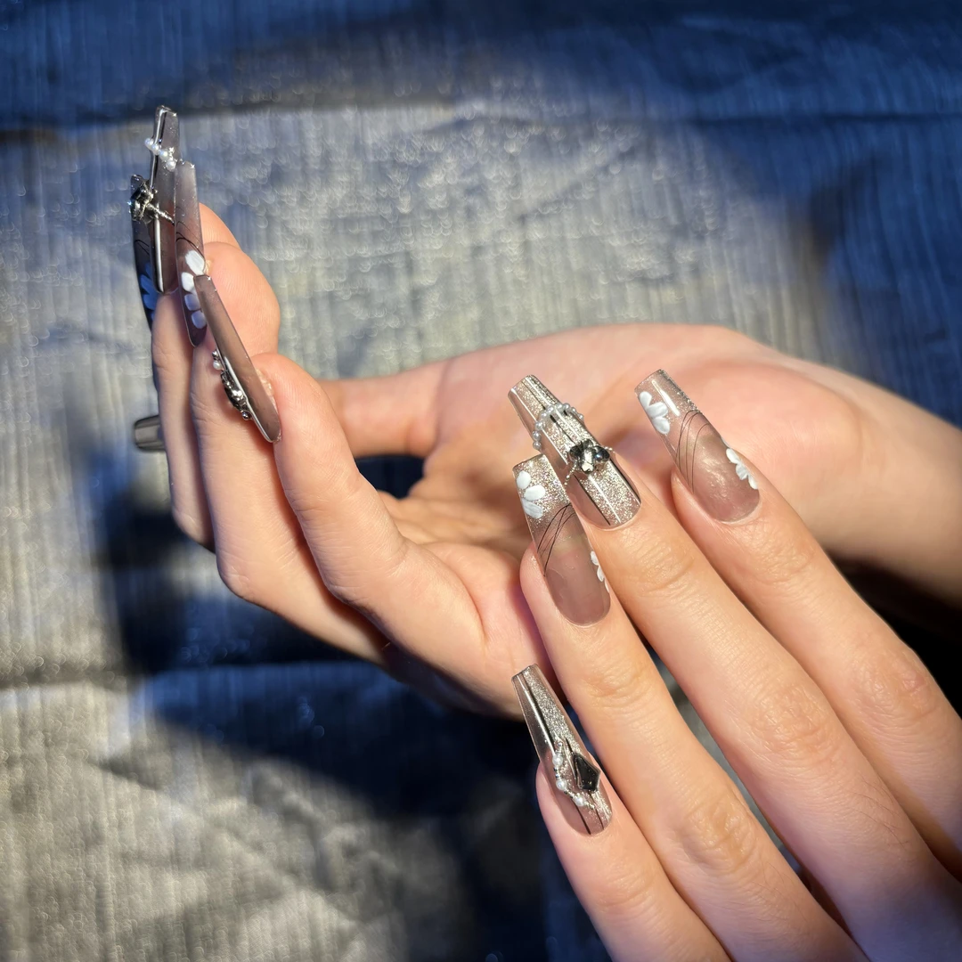 【女王权仗】暗黑萝莉超酷手绘穿戴甲设计师高级纯手工