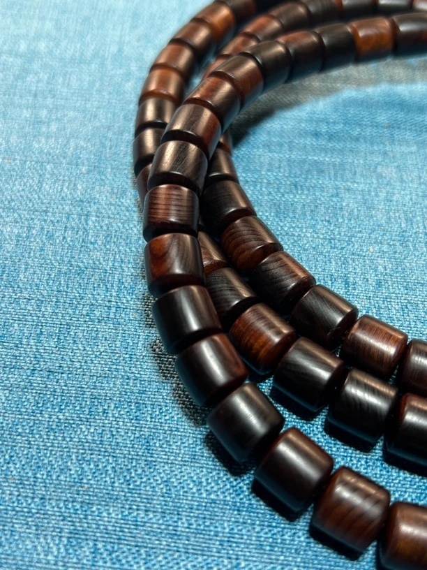 太行柏木雷击木手串桶珠1.0✖️108颗
