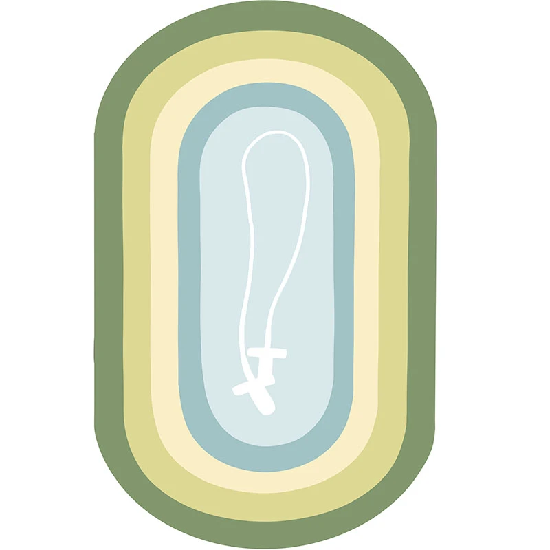 【升级TPR】专业跳绳垫居家运动减音减震垫天然橡胶环保防滑减音