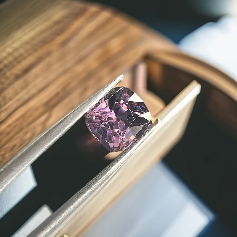 MOGOKSTAR/抹谷之星金属精品尖晶石-枕型2.20ct-暗夜金属紫-YY210