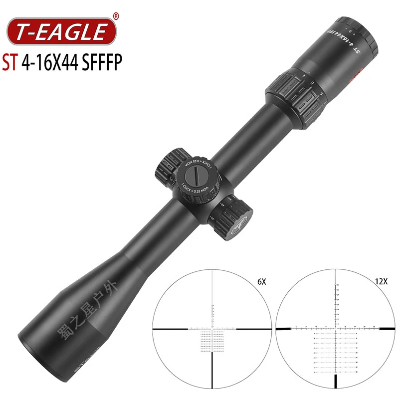 突鹰前置光学瞄准镜ST4-16X44SFFFP鹰击长空户外高清高抗震装备