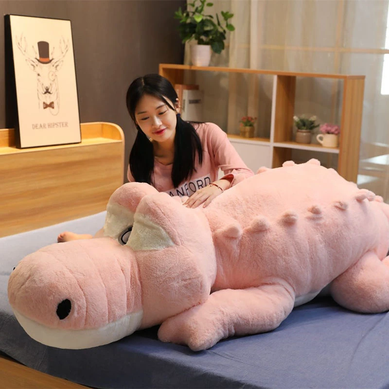 1.2米大鳄鱼毛绒玩具抱枕公仔玩偶女生床上夹腿睡觉生日礼物