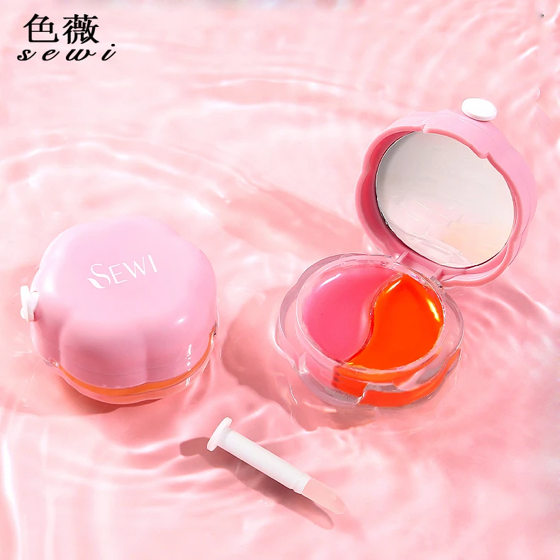 【日夜2用.双色.温变唇膜】不油腻润唇膏润唇膜防干裂