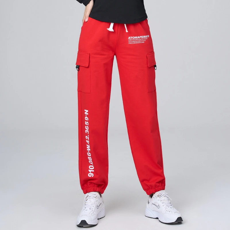 秋季清仓断码休闲运动时尚百搭束脚工装裤