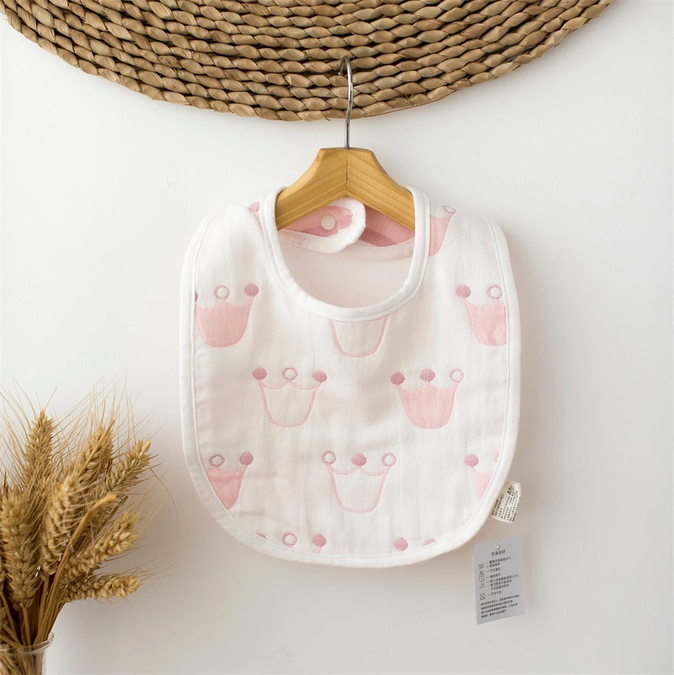 雅赞【围嘴】母婴A类新生儿围兜吸汗透气干爽柔软亲肤纯棉宝宝